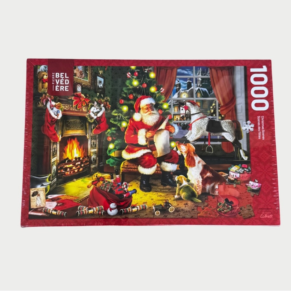 1000 Piece Puzzle Santa’s Christmas List